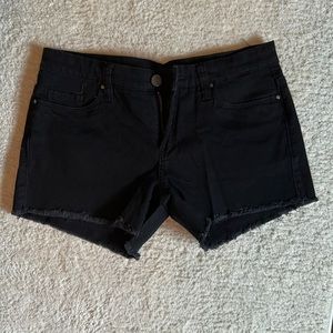 Blank NYC black jean shorts